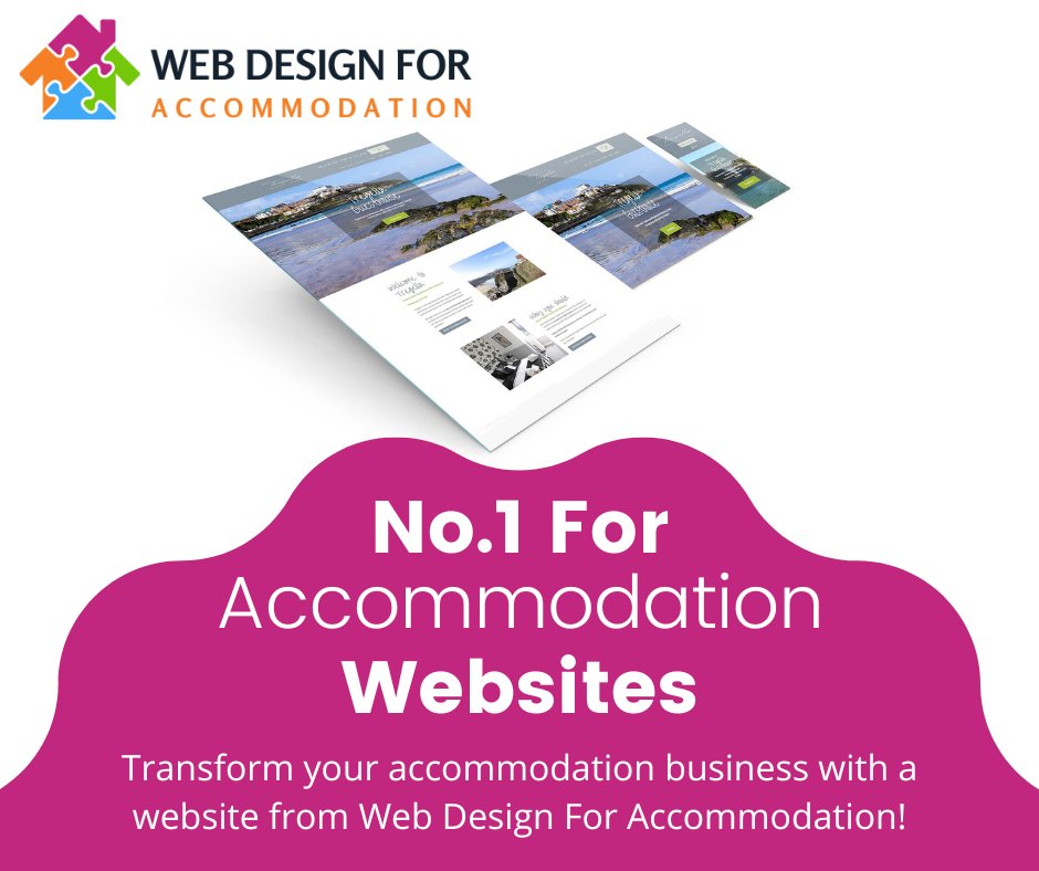 Webdesign For Accommodation Advert 2
